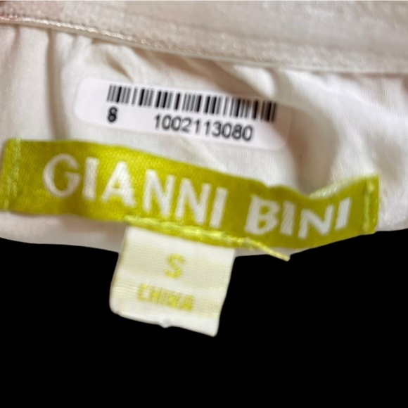 Gianni Bini Floral bird garden print Jumpsuit with high leg slits size small - Picture 4 of 5